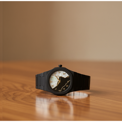 ✨Arabic Aura – Black Blue Edition